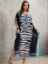 Robe de Plage Zebra