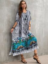 Robe de Plage Ethnique