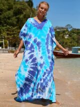 Robe de Plage Tropicale