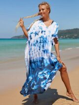 Robe de Plage Turquoise