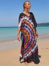 Robe de Plage Longue Noire