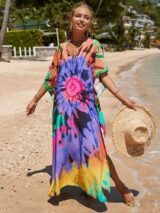 Robe de Plage Colorée