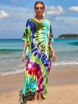 Robe Caftan de Plage Longue