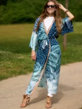 Kimono de Plage Nuit