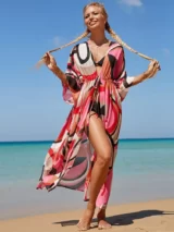 Kimono de Plage en Mousseline