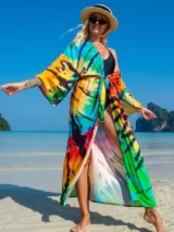 Kimono de Plage Africain