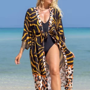 Kimono de Plage Rayé