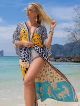 Kimono de Plage Long Femme