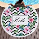 Serviette de Plage Hello