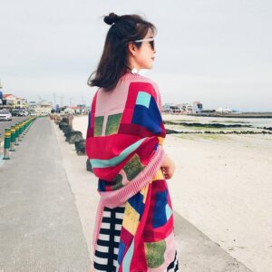 Grand Long Paréo pour Femme Forte