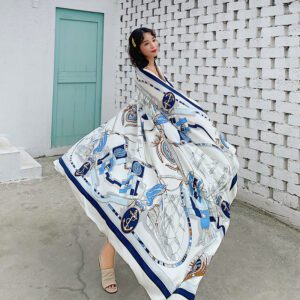 Paréo Blanc Femme